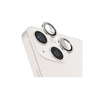 Protection Caméra Zanaé pour iPhone 13 Verre Trempé Aluminium Argent