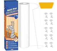 Protection Canape Chat Anti Griffe, Protection Canapé Chat sans Trace, Anti Griffe Canapé Résistante à l‘Usure pour Empêcher Les Minou de Griffer Les Meubles, pour Tapis, Canapé (20cm*3m)