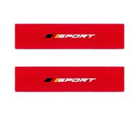Protection Ceinture de Sécurité pour Acura TLX TSX ILX MDX RDX TL Vigor, 40cm Coussins de Ceinture de Señitus de Voiture Doux und Confortables,Red