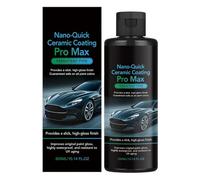 Protection céramique pour voiture | 300 ml Nano hydrofuge, rénovateur de plastiques,Traitement Céramique Auto | Protection peinture, soin extérieur, détailing, phares, pare-brise, plastiques,