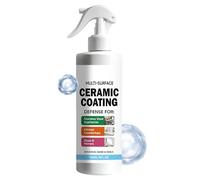 Protection Céramique Vitrocéramique - Pro | Nettoyant Et Brillant Scellant Plaques De Cuisson 120ml | Traitement Hydrofuge Anti-Taches 2.4x1.6x7.1" Pour Induction Évier Carreaux Vitre Douche Ha