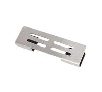 Protection Cercle Grosse Caisse Acier Inoxydable, 10x3x1.3cm Compatible Standard, Protection Batterie Résistante
