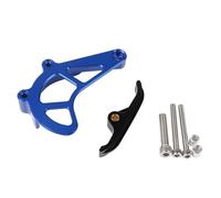 Protection Chaîne Pignon de Moto Convient pour KTM 690 Enduro R 690 SMC R 2009-2023 Accessoires Couvercle de pignon avant Protecteur de carter de protection de chaîne Protection de chaîne(Blue)
