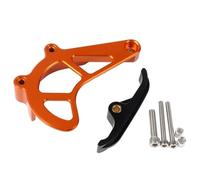 Protection Chaîne Pignon de Moto Convient pour KTM 690 Enduro R 690 SMC R 2009-2023 Accessoires Couvercle de pignon avant Protecteur de carter de protection de chaîne Protection de chaîne(Orange)