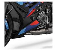 Protection Châssis Moteur pour BMW S1000R M1000R 2021 2022 2023 2024 Carénage De Protection De Carter D'huile Inférieur De Moto Protections Moteur(Bright Black b)