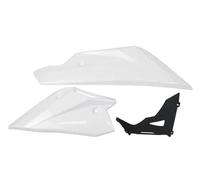 Protection Châssis Moteur pour CB750 CB 750 pour Hornet 2023 2024 Carter Inférieur du Moteur Protection du Châssis Plaque De Finition Décorative Protections Moteur(Blanc)