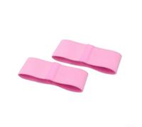 Protection Chaussures Carbon pour fibre Double Couche Élastique | Nylon double couche, élasticité élevée, protection supérieure contre l'usure, idéal patinage vitesse(pink M)