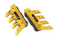 Protection Chute Moto Pour F800R F800R moto garde-boue avant fourche protecteur garde bloc avant garde-boue Anti-chute curseur(Gold)