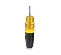 Protection Chute Moto Pour NMAX155 N-MAX155 N┐MAX 155 2015 2016 2017 curseurs d'échappement de moto Crash Pads protecteur de cadre(Gold,10mm)