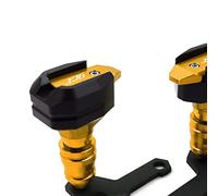 Protection Chute Moto Pour XJ6 XJ6N D┐IVERSION XJ-6 cadre de Protection contre les chutes curseur carénage garde Anti Crash Pad protecteur(Gold)