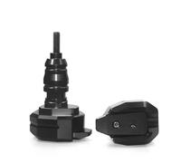 Protection Chute Moto Protection Anti-Chute pour Moto, Cadre Coulissant, Carénage, Protection Anti-Collision pour R3 YZF-R3 YZFR3 YZF R3 2015-2019(Noir)