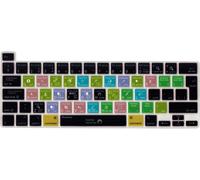 Protection Clavier Silicone Photoshop raccourcis pour MacBook Pro 13"" M1/M2 A2338 (2020-2023),A2289 (2020),A2251 (2020-2021),Pro 16"" A2141 (2019-2021) EU/ISO