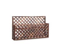 Protection Climatiseur Exterieur Housse Étagère de Support de Fleur de Couverture de Climatiseur Climatisation Cadre Décoratif Barrière D'intimité Adaptée aux Jardins Balcons Murs Patios. (Size : 152
