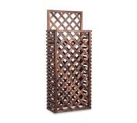 Protection Climatiseur Exterieur Housse Étagère de Support de Fleur de Couverture de Climatiseur Climatisation Cadre Décoratif Barrière D'intimité Adaptée aux Jardins Balcons Murs Patios. (Size : 62x