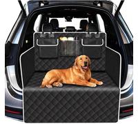 Protection Coffre Chien pour Lancia Ypsilon 2015-2025 | Tissu Oxford Imperméable Résistant Anti-Rayures et Antidérapant Poches de Rangement Fixation Facile avec Boucles et Scratchs
