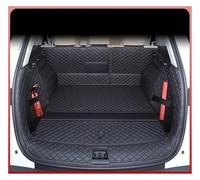 Protection Coffre Tapis Tapis Coffre en Cuir À Couverture Complète Plateau Doublure Botte Protection Boue Chargement pour BYD pour Song pour Pro pour Dmi(Full Black)