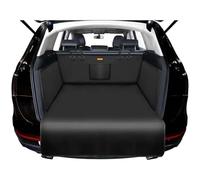 Protection Coffre Voiture Chien pour Porsche Cayenne S/GTS/Turbo/Turbo S E1 9PA E2 92A E3 9YA/9YB, Tapis Coffre Chien Couverture Imperméable et Résistante avec Protection Latérale