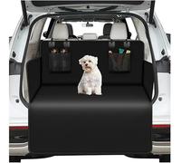 Protection Coffre Voiture Chien pour Porsche Macan/Macan S/Macan GTS/Macan Turbo 2018-2021, Imperméable et Antidérapant, Housse Coffre Voiture avec Protection Latérale.,A