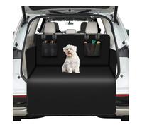 Protection Coffre Voiture Chien pour VW Caddy Maxi 2004-2025, Imperméable et Antidérapant, 2 Grandes Poches