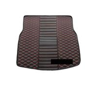 Protection Coffre Voiture pour Megane 3 Coupé Grandtour pour Duster pour Clio pour Grand Tour pour Captur II Tapis Coffre(Black and Red Line)