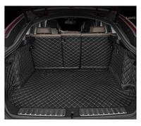 Protection Coffre Voiture pour Skoda pour Kodiaq 7 Sièges 2017-2025 Tapis Coffre À Couverture Complète Protection Anti-Sale Voiture Doublure Chargement Intérieurs(Black-Black)