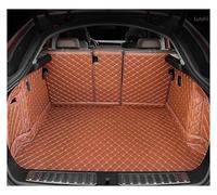 Protection Coffre Voiture pour Skoda pour Kodiaq 7 Sièges 2017-2025 Tapis Coffre À Couverture Complète Protection Anti-Sale Voiture Doublure Chargement Intérieurs(Brun)