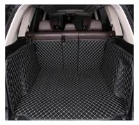 Protection Coffre Voiture Tapis Coffre en Cuir pour Toyota pour RAV4 XA40 (2013-2018)(Beige Noir)