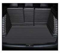 Protection Coffre Voiture Tapis Coffre Intégral 5D À Rayures pour BMW Série 1 E81 E82 E87 F20 F21(Beige Noir)