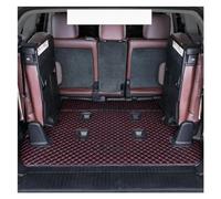 Protection Coffre Voiture Tapis Coffre pour Toyota pour Land pour Cruiser 2009-2020 Protection Anti-salissures Revêtement Intérieur(Noir Rouge)