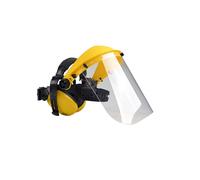 Visière polycarbonate avec protège oreilles OREGON - Q515062