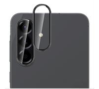 [Protection Complète Caméra Arrière Protecteur Compatible Avec Samsung Galaxy A56, [Double Protection] Metal + Verre Trempé, Verre Trempé Camera - Black