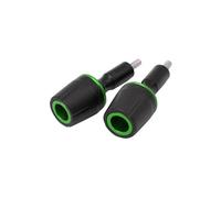 Protection Contre Chutes Moto Cadre Coulissant Carénage Garde Crash Pad Protecteur Pour S1000rr(VERT)