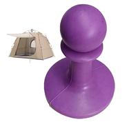 Protection contre la foudre Cap-stable anti-flash anti-flay pour poteaux de tente | Accessoire antidérapant pour bâches, connecteurs de mât de tente sécurisés, protège contre