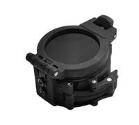 Protection contre la lumière portable - Cache anneau de protection pour flash - Accessoire pour lampe de poche d'aventure - Capuchon de protection d'objectif, robuste et compact - Capuchon d'objectif