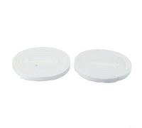 Protection contre la poussière, imperméable, coupe-vent, bande grise et blanche, réduction du bruit, bande isolante à battant en mousse auto-adhésive pour porte (blanc, 15 cm, 2 rouleaux)