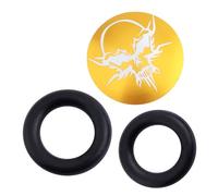 Protection contre la poussière pour manivelle VTT, bouchons de garniture de toit anti-poussière en d'aluminium, bouchon anti-poussière de vélo de route en aluminium facile à installer, toit