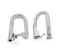 Protection Contre Les Chutes Barres De Sécurité pour Moto Et Autoroute, Protection Moteur, Cage Cascade, Route pour Goldwing 1800 GL1800 1800A 2001 - 2017(B Chrome)