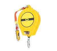 Protection Contre Les Chutes Câble de Longe Absorbant Les Chocs pour Ligne de Vie Auto-rétractable, Dispositif de sécurité en Hauteur de Bobine d'inertie de Bloc antichute, équipement antichute de c