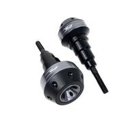 Protection contre les chutes Cadre Protection Contre Les Chutes Carénage Coulissant Tampons Anti-Crash Pour Moto HONDA CB600 Hornet CB 600 900 CBR600 Accessoires de mise à niveau(Titanium)