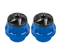 Protection Contre Les Chutes Curseur de Fourche à rotule Anti-Collision pour Roue Avant, Compatible avec Honda PCX 125 150 160, Compatible avec Forza 300 350 NSS350 ADV Protège-Moteur Moto(Blue)