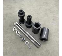 Protection Contre Les Chutes De Moteur De Curseurs De Cadre Noir/carbone De Moto Pour Z1000 2003-2006(Carbon)