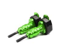 Protection Contre Les Chutes De Moto Cadre Coulissant Carénage Protection Contre Les Chocs pour Tracer MT-09 MT09 MT03 MT 03 Protection Contre Les collisions(Vert)
