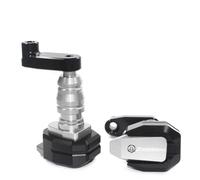 Protection Contre Les Chutes for Moto Z1000SX Z1000 SX 2017-2019, Cadre Coulissant, carénage, Protection Contre Les Chutes(Silver)