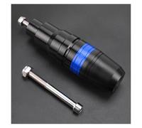 Protection Contre Les collisions Protections De Protection Contre Les Collisions Moto CNC Curseurs Échappement Accessoires pour CBR600 F2 F3 F4 F4i(B-Bleu)