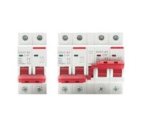 Protection contre les courts-circuits AC MCB, Protection contre les surcharges, double puissance, Conversion manuelle, disjoncteur de verrouillage, interrupteur d'isolation de Rail(2P,32A)