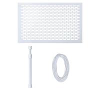 Protection contre les éclaboussures de piscine - Protection d'écran - Anti-rouille - Protection contre les feuilles - Pour la maison, la gym, l'école, l'étang, hors sol, la natation, le filet filtrant