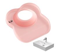 Protection contre les éclaboussures de robinet - Tapis de prévention d'évier, plateau de séchage en silicone en forme d'ours mignon, coussin de base absorbant l'eau, organisateur de comptoir anti-