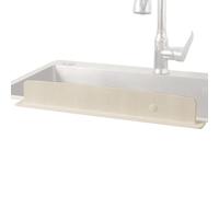 Protection Contre Les Éclaboussures D'eau D'évier | 1 * Panneau De Déflecteur D'éclaboussures D'évier | Tapis De Robinet En Silicone 49x8,1x5 Cm | Idéal Pour Évier De Cuisine | Protecteur De Comptoir