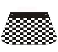 Protection Contre Les Éclaboussures d'eau/Garde-Boue Noir/Blanc pour De Nombreux Modèles Vespa