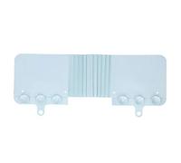 Protection contre les éclaboussures d'évier |Panneau déflecteur d'eau pliable avec 6 ventouses |Protecteur d'évier de cuisine pour vaisselle/lavage/entretien |Matériau TPR, (Light Blue)